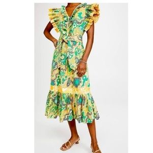 NWT CELIA B SUNFLOWER DRESS